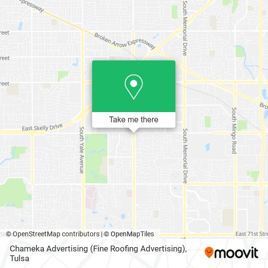 Mapa de Chameka Advertising (Fine Roofing Advertising)