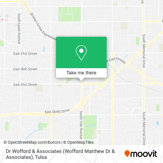 Dr Wofford & Associates map