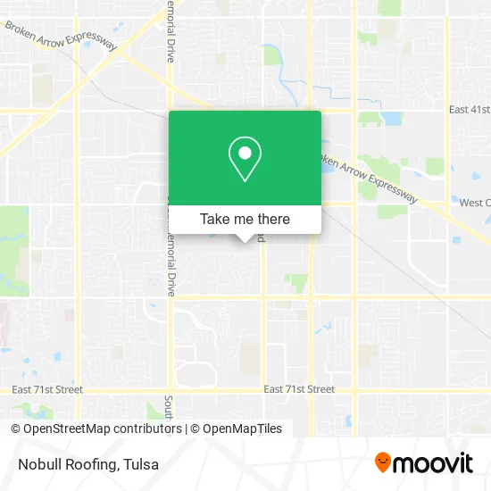 Nobull Roofing map