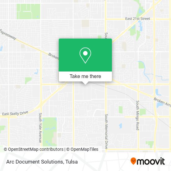 Arc Document Solutions map