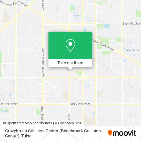 Crazybrush Collision Center (Benchmark Collision Center) map