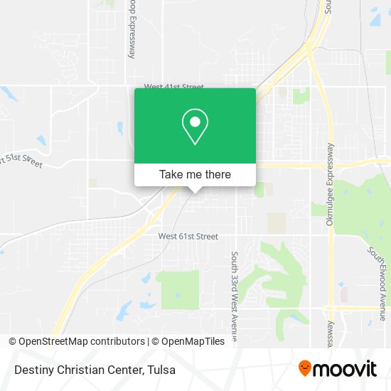 Destiny Christian Center map