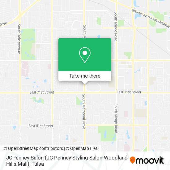 JCPenney Salon (JC Penney Styling Salon-Woodland Hills Mall) map