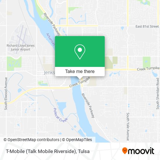 T-Mobile (Talk Mobile Riverside) map