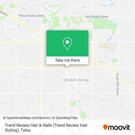 Mapa de Trend Review Hair & Nails