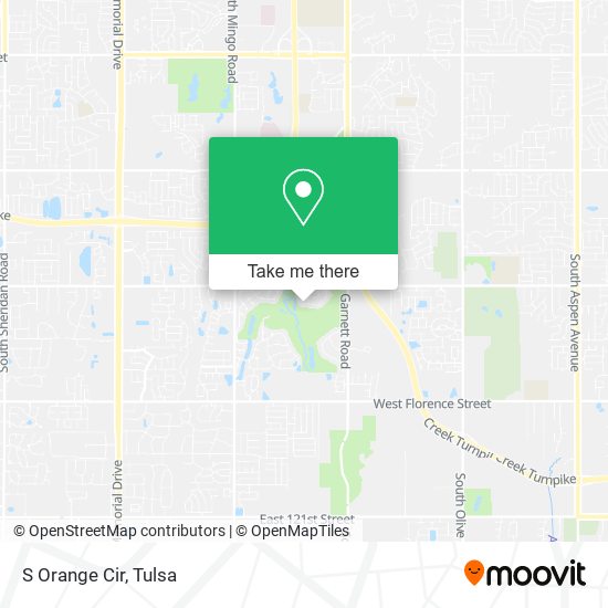 Mapa de S Orange Cir