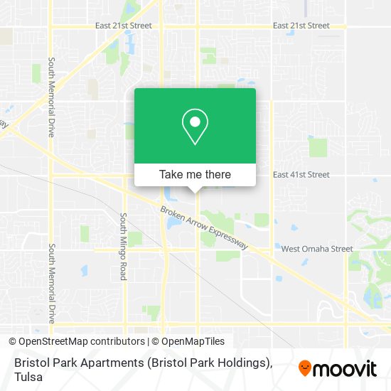 Mapa de Bristol Park Apartments (Bristol Park Holdings)