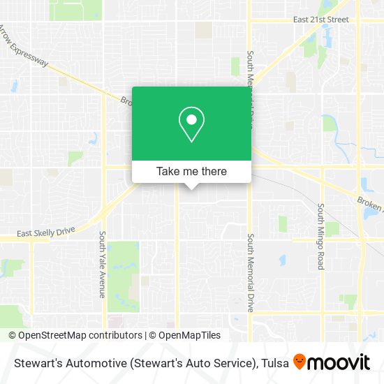 Stewart's Automotive (Stewart's Auto Service) map