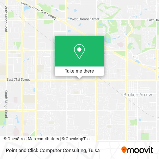 Mapa de Point and Click Computer Consulting