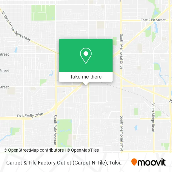 Mapa de Carpet & Tile Factory Outlet (Carpet N Tile)