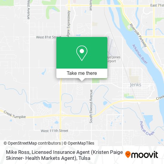 Mike Ross, Licensed Insurance Agent (Kristen Paige Skinner- Health Markets Agent) map