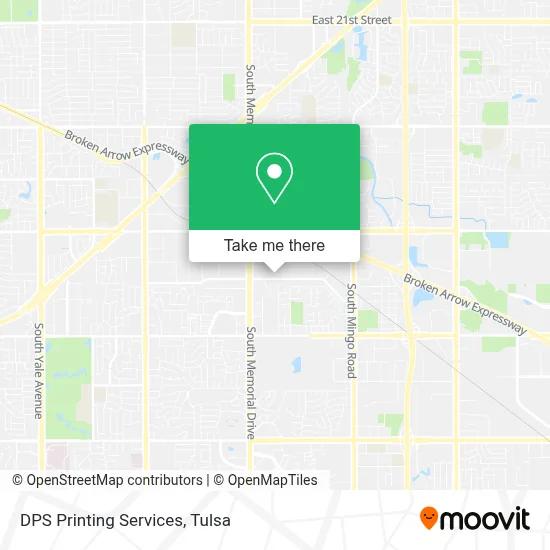 DPS Printing Services map