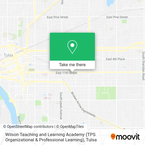 Wilson Teaching and Learning Academy (TPS Organizational & Professional Learning) map