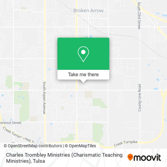 Mapa de Charles Trombley Ministries (Charismatic Teaching Ministries)