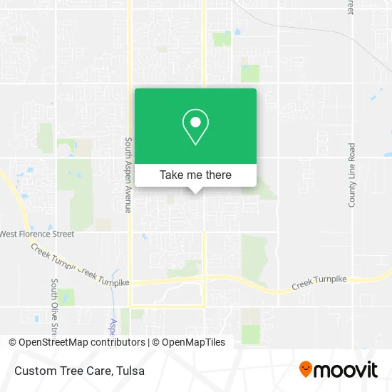 Custom Tree Care map