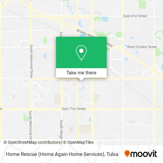 Mapa de Home Rescue (Home Again Home Services)