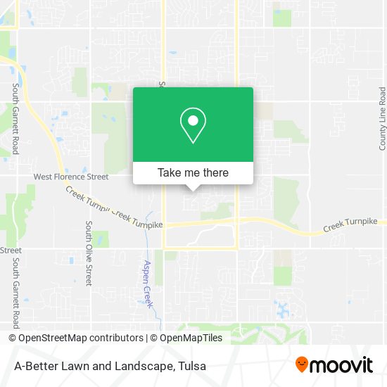 Mapa de A-Better Lawn and Landscape