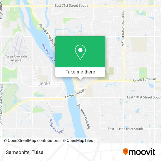 Samsonite map