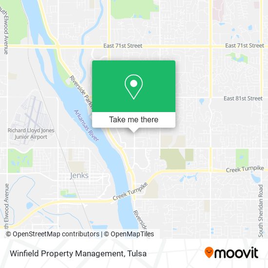 Winfield Property Management map