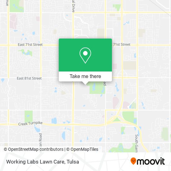 Working Labs Lawn Care map