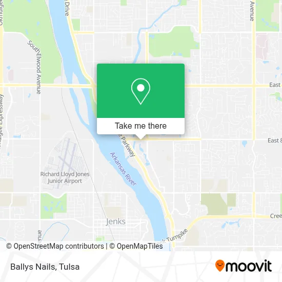 Ballys Nails map