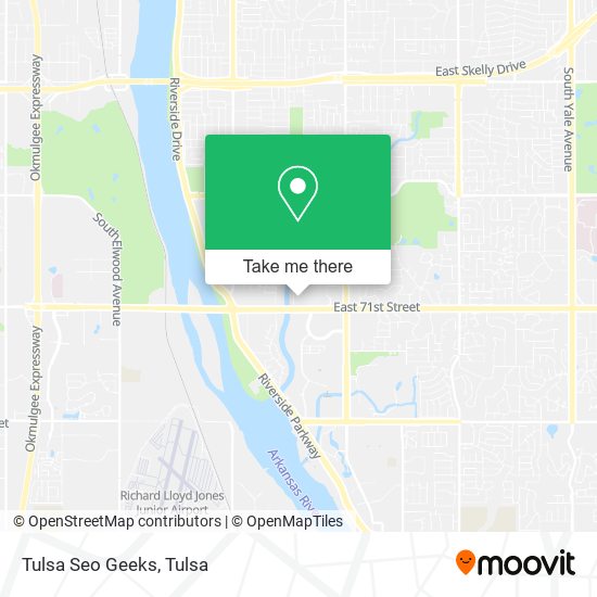 Mapa de Tulsa Seo Geeks