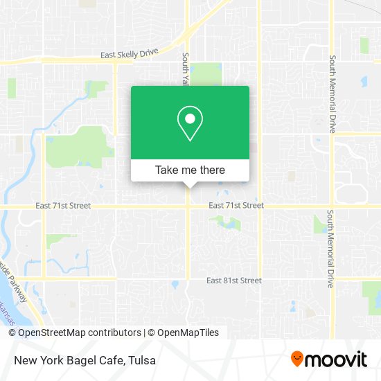 Mapa de New York Bagel Cafe