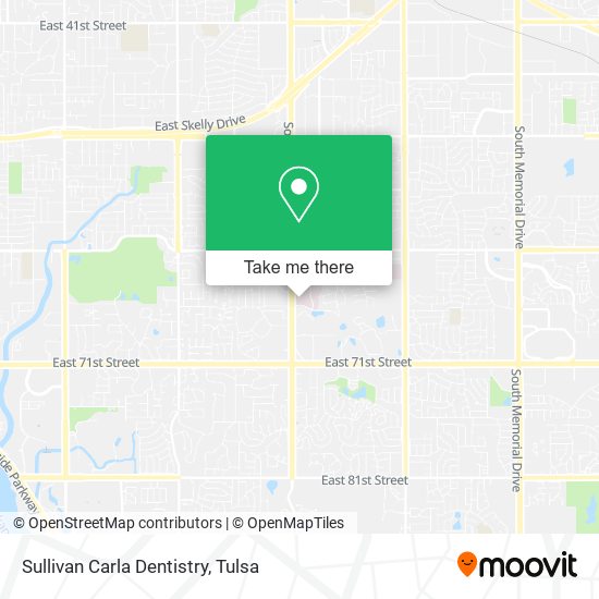 Sullivan Carla Dentistry map