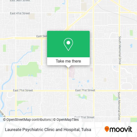 Mapa de Laureate Psychiatric Clinic and Hospital