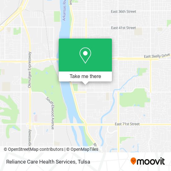Mapa de Reliance Care Health Services