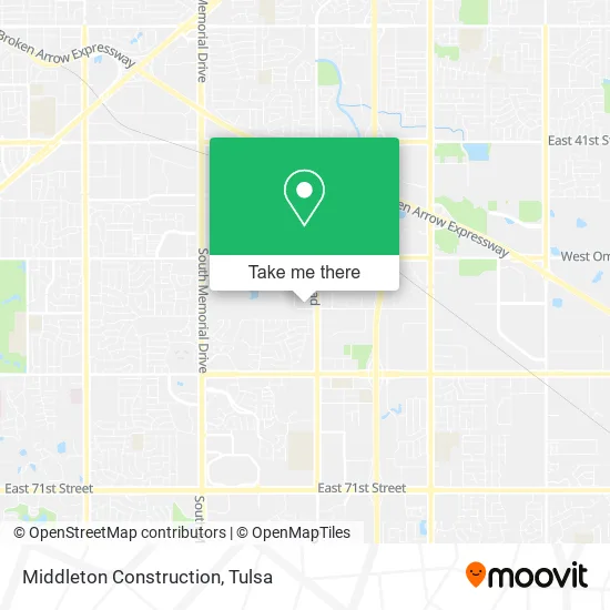 Middleton Construction map