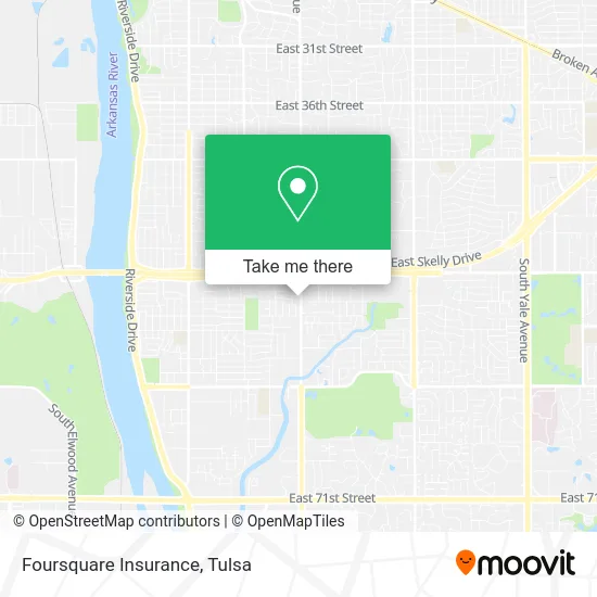 Foursquare Insurance map
