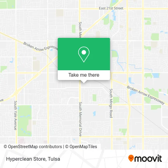 Hyperclean Store map