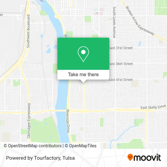 Powered by Tourfactory map