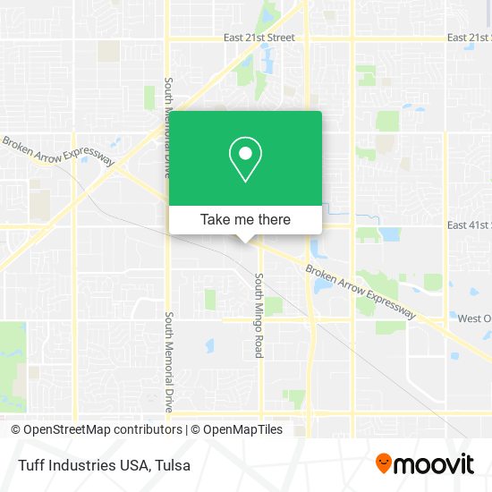 Mapa de Tuff Industries USA
