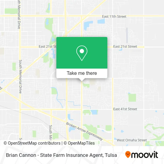 Brian Cannon - State Farm Insurance Agent map