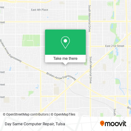 Day Same Computer Repair map