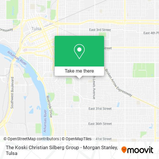 The Koski Christian Silberg Group - Morgan Stanley map