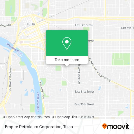Empire Petroleum Corporation map