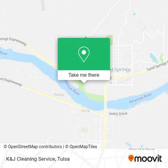 K&J Cleaning Service map