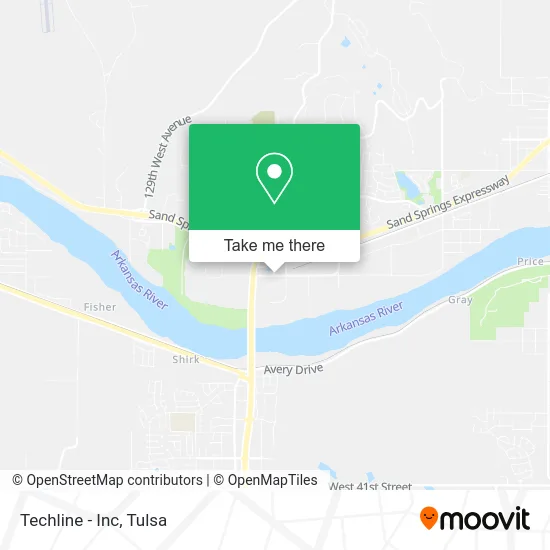Techline - Inc map