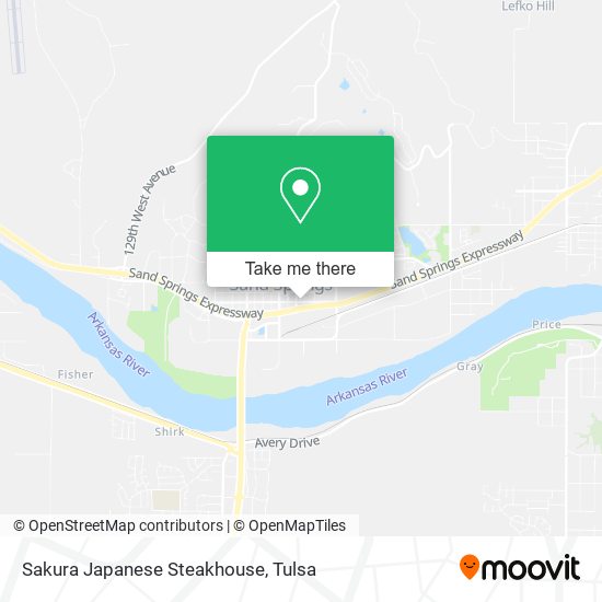 Sakura Japanese Steakhouse map