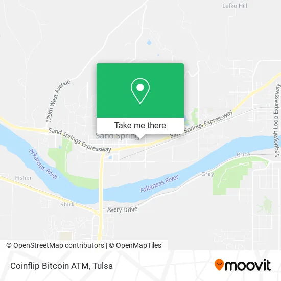 Coinflip Bitcoin ATM map