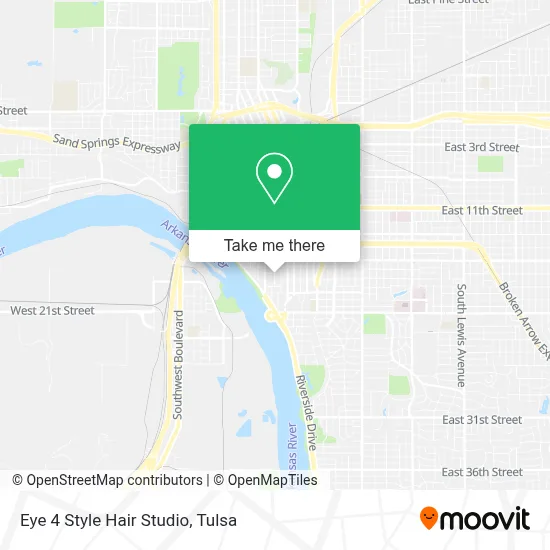 Eye 4 Style Hair Studio map