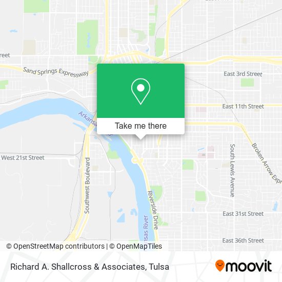 Richard A. Shallcross & Associates map