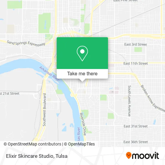 Elixir Skincare Studio map