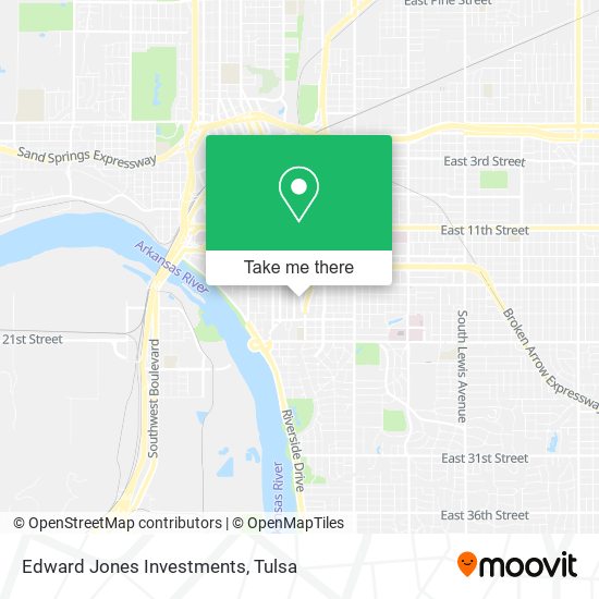 Edward Jones Investments map