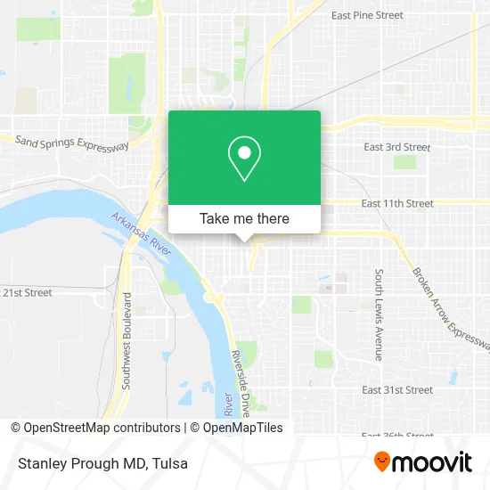 Stanley Prough MD map