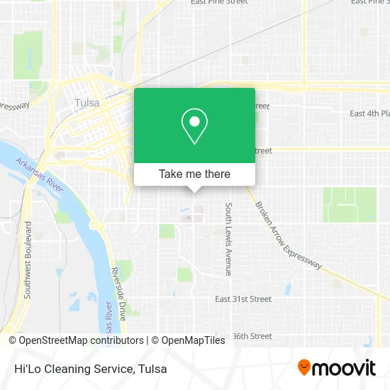 Hi'Lo Cleaning Service map