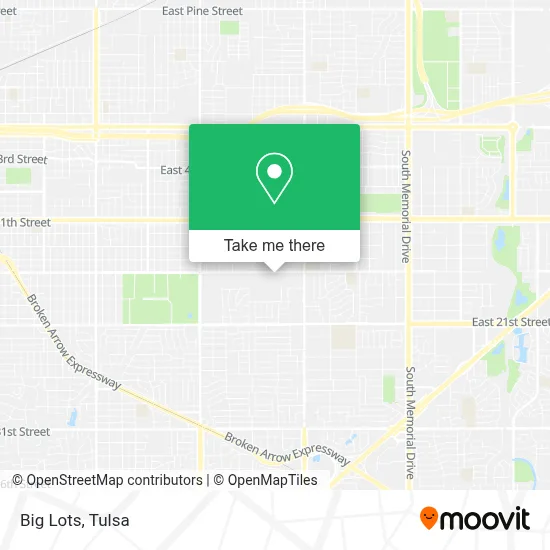 Big Lots map